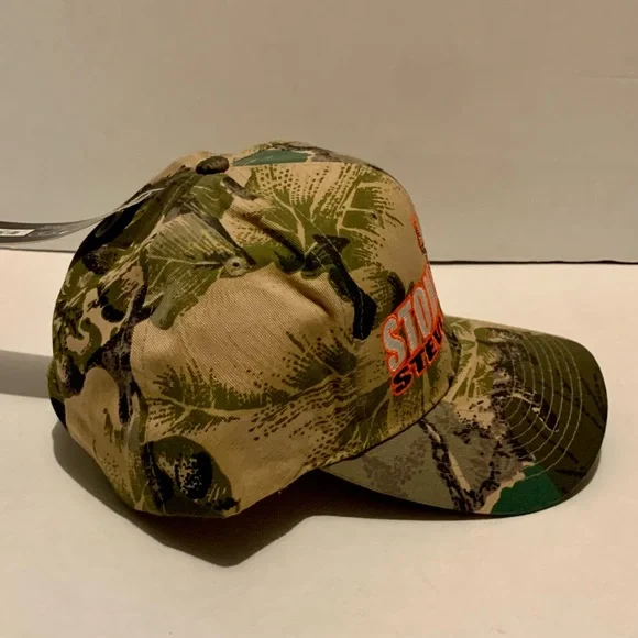 NWT Vintage 2001 WWF WWE Stone Cold Steve Austin Camouflage Snap Back Hat Titan - Picture 2 of 6